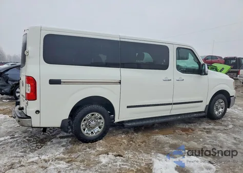 2017 Nissan Nv 3500 S z USA, uszkodzony, nr VIN 5BZBF0AA6HN853077
